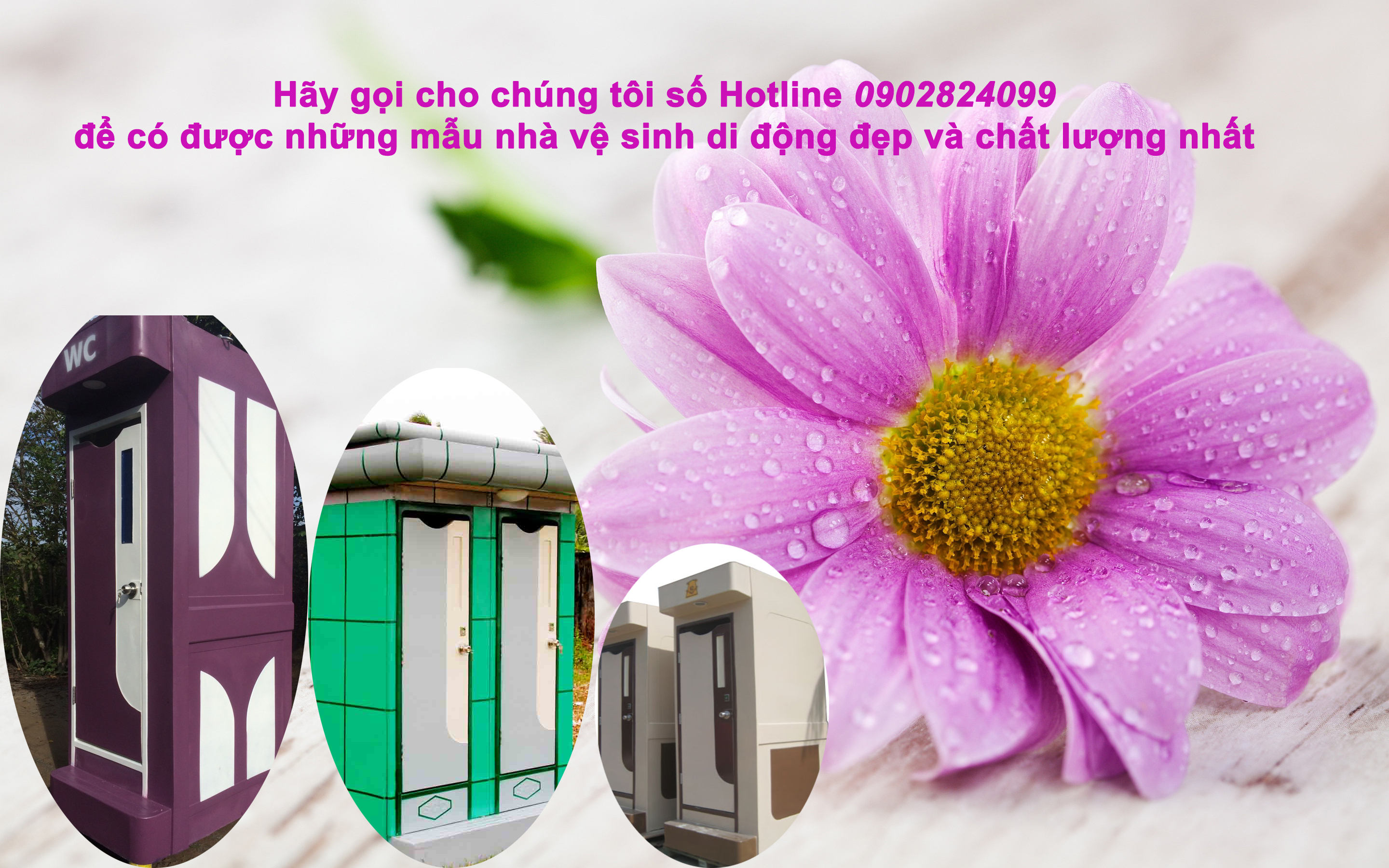 Nhà vệ sinh di động wc toilet 